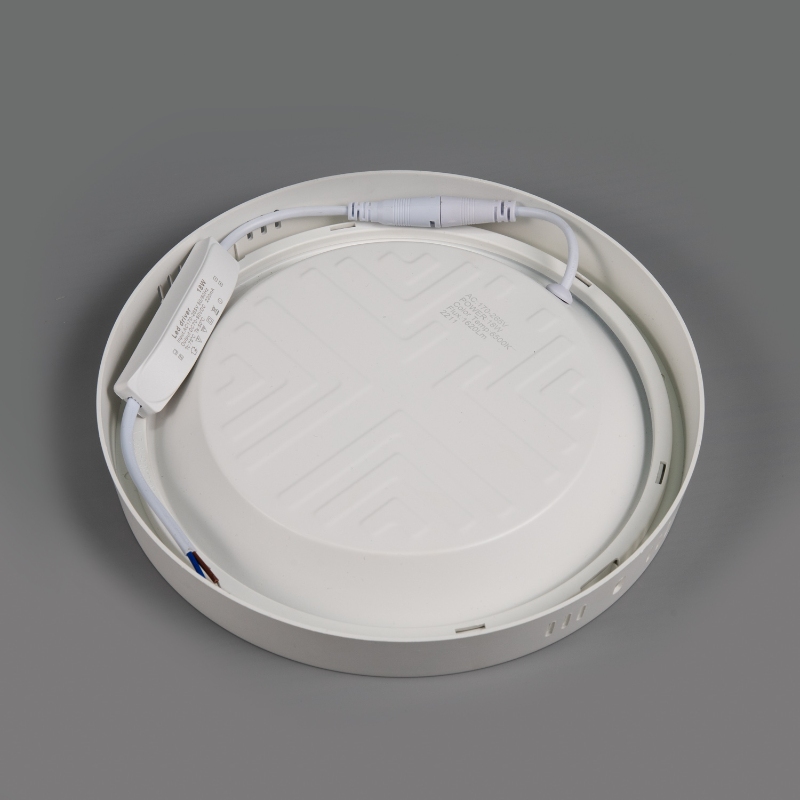 led backlight small panel light 6w/12w/18w/24w ra80 for home and office with iron base and plastic cover