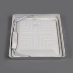 led backlight small panel light 6w/12w/18w/24w ra80 for home and office with iron base and plastic cover