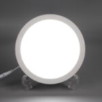 led backlight small panel light 6w/12w/18w/24w ra80 for home and office with iron base and plastic cover
