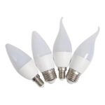 led candle bulb 3w/5w/7w/9w ra80 for house and hotel with pc cover