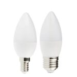 led candle bulb 3w/5w/7w/9w ra80 for house and hotel with pc cover