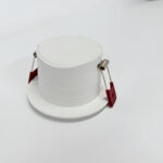 led dimming downlight 7w 4 colors ra80 for living room with plastic shell