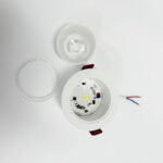 led dimming downlight 7w 4 colors ra80 for living room with plastic shell