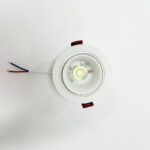 led dimming downlight 7w 4 colors ra80 for living room with plastic shell