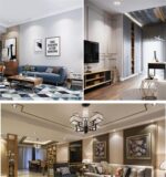 led downlight kit 5w ra80 for house/shop with pc/glass cover or pc lens