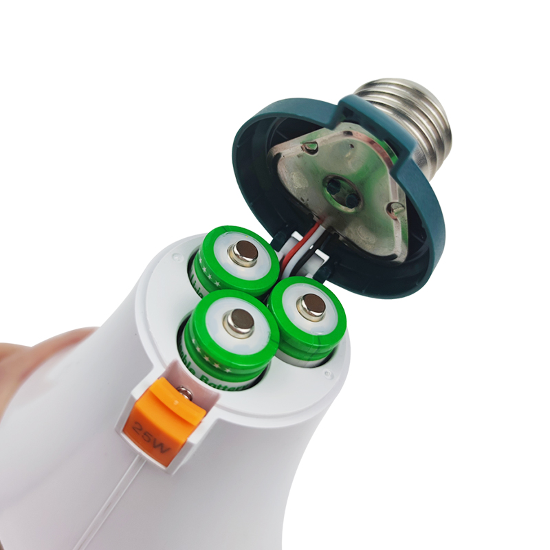 led emergency bulb 25w high brightness ra80 for school and hospital with abs