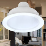 led emergency downlight 9w/12w emergency time 3h for office with plastic shell