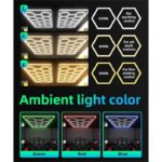 led hexagon car washing lighting 7w/9w/18w ra70 for car shop with aluminun or pc body