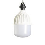 led industrial t shape bulb 40w/50w/60w/80w/100w high brightness ra80 for workshop with lampshade