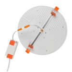 led round panel light pc cover with aluminum base 85mm/120mm/170mm/220mm