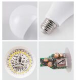 led smart bulb a60 7w/9w/11w ra80 for home/bar with pc cover