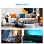 led smart bulb c35 5w ra80 for home/bar with pc cover