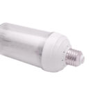 led smart flame music bulb 8w ra80 for home with plastic cover