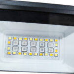 led smart flooding light 20w/30w/50w ip66 pf0.9 for courtyard with glass cover