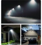 led solar street light 100w/200w waterproof ip65 for road with aluminum housing