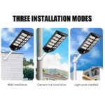 led solar street light 180w/240w/300w waterproof ip65 for road with abs housing