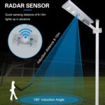 led solar street light 50w/100w/150w/200w/250w waterproof ip65 for road with die casting aluminum and abs cover