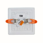 led square small panel light 10w/18w/24w/36w ra80 for office and house with die cast aluminum base