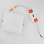 led square small panel light 10w/18w/24w/36w ra80 for office and house with die cast aluminum base