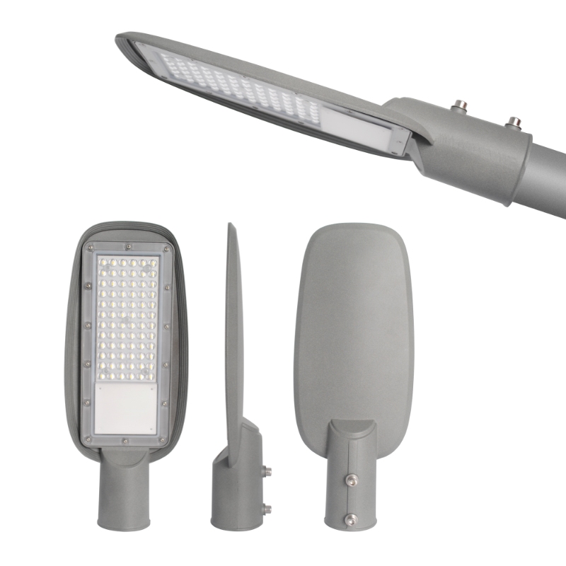 led street light 50w/100w/150w/200w waterproof ip65 for road with die cast aluminum housing