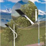 led street light 50w/100w/150w/200w waterproof ip65 for road with die cast aluminum hoousing