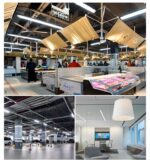 led t8 tube 18w/24w/30w/40w/50w easy installation ra80 for garage/supermarket with glass cover