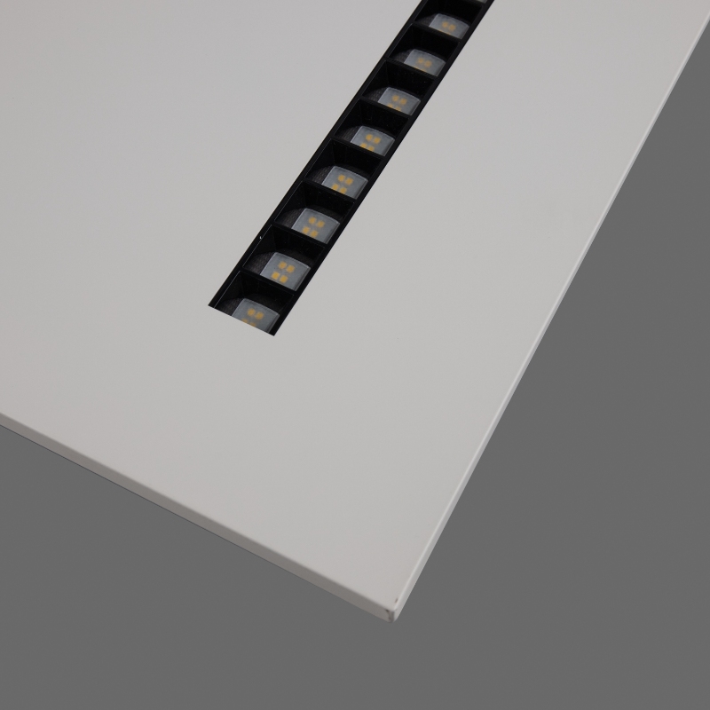 led three glow big panel light 40w/48w/60w/72w anti glare for office with pc cover