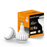 rs1 led industrial high bay bulb 65w/80w/100w/150w high power ra80 for warehouse with pc cover