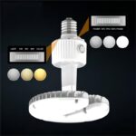 rs2 smart multi angle industrial light 65w/80w/100w/120w pf0.9 for warehouse with die casting aluminum and pc cover