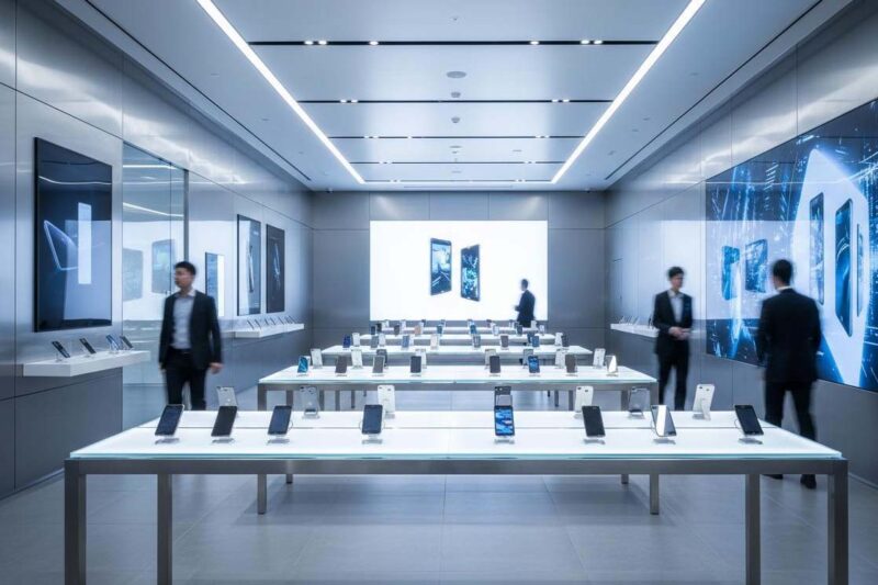 electronics & mobile stores