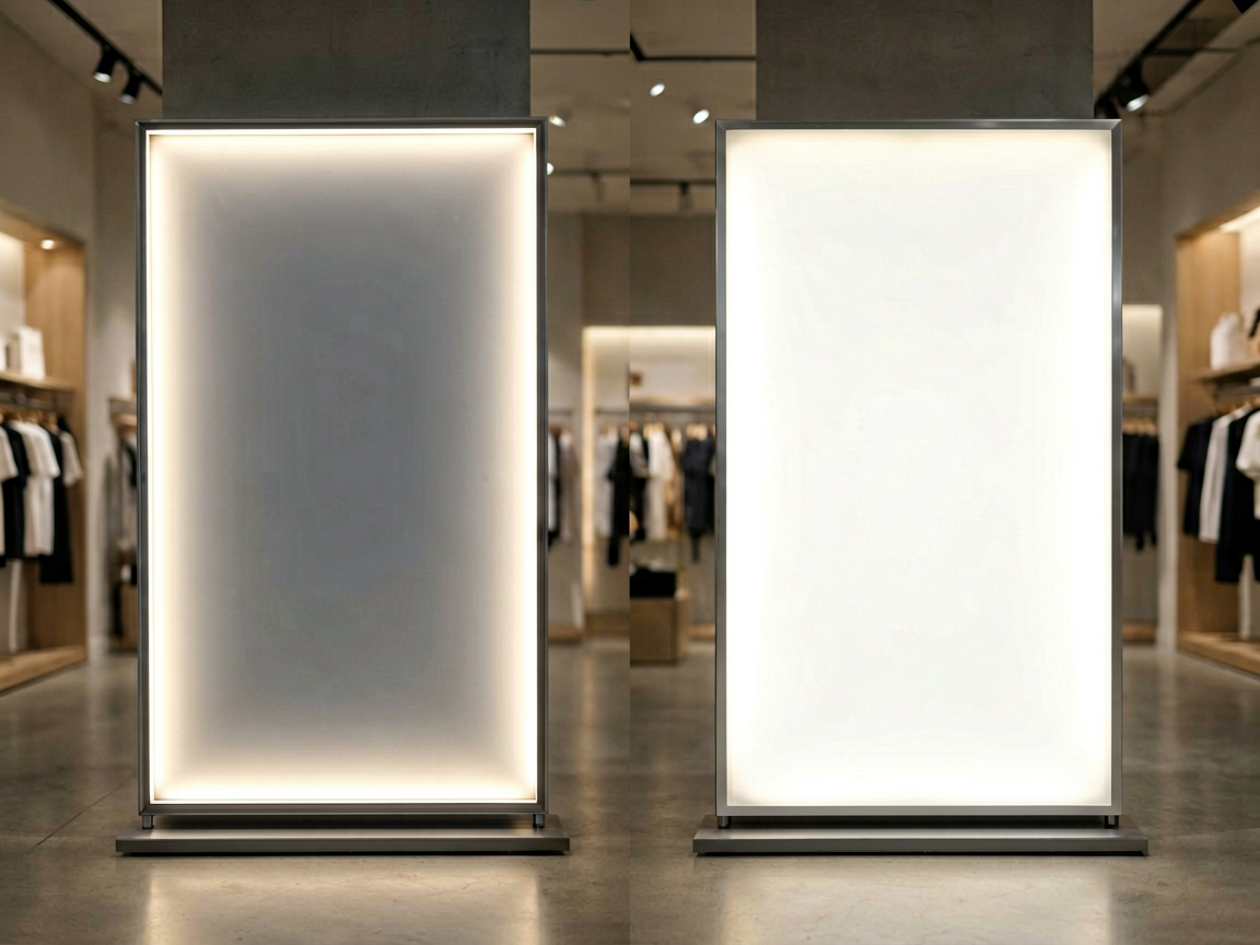 inline edge backlit panels