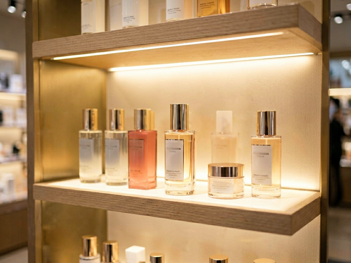 inline led shelf glow