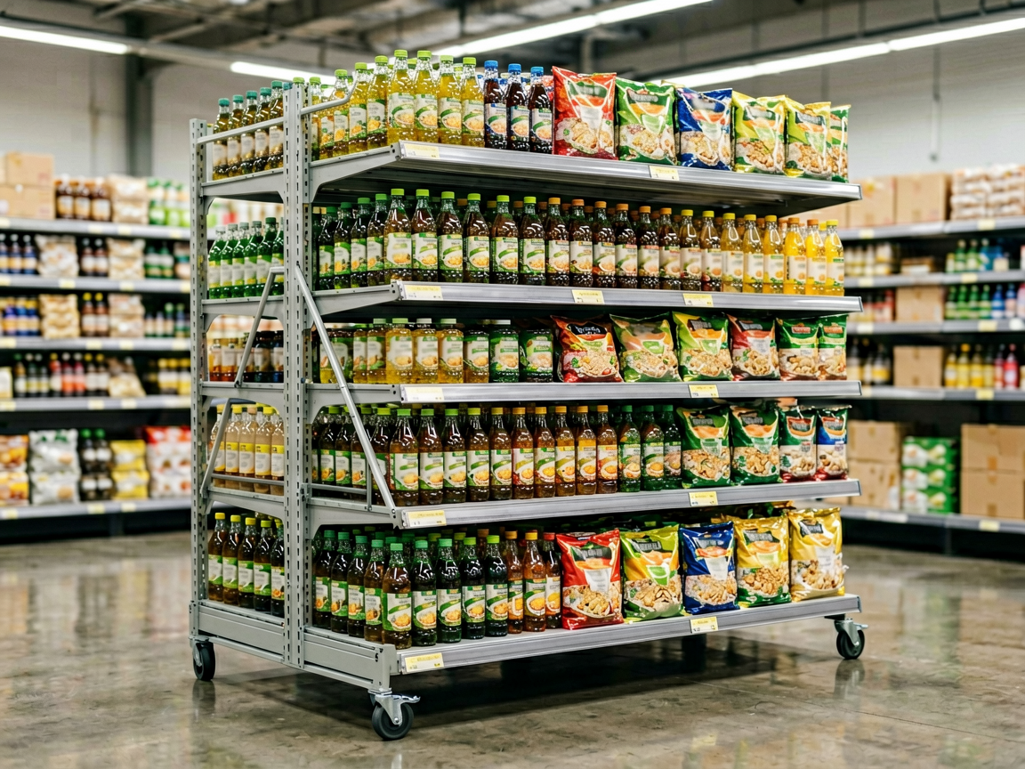 inline rack loaded
