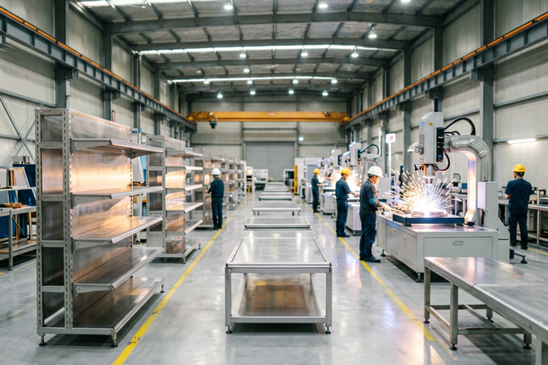 manufacturing metal racks