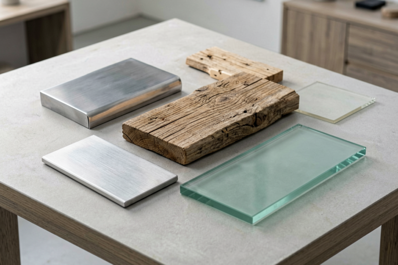 material custom fixtures
