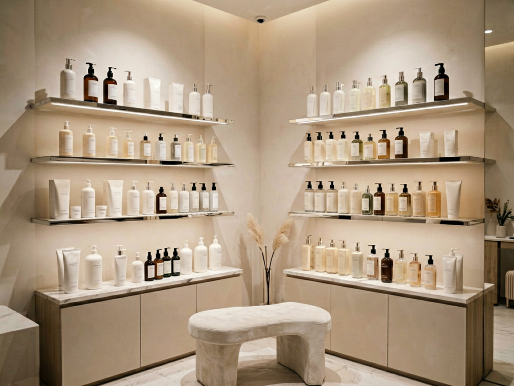 pf cosmetics spa corner