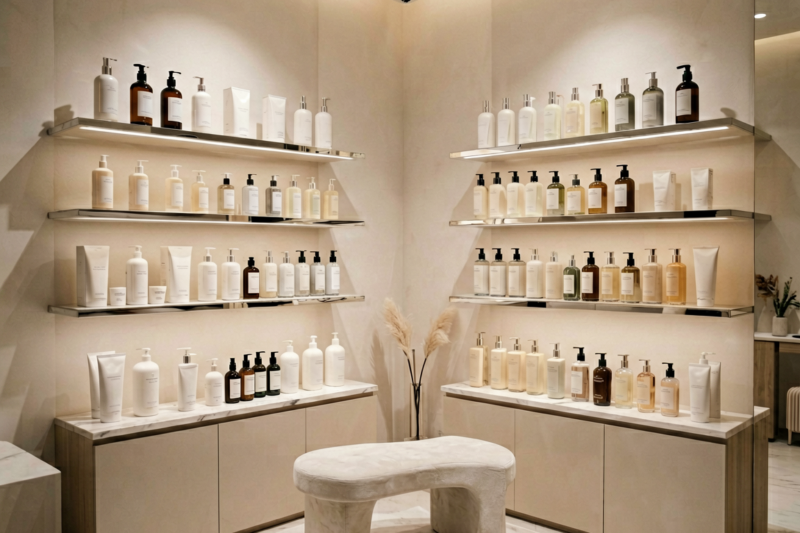 pf cosmetics spa corner