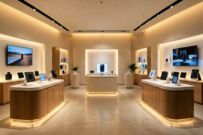 pf electronics lounge