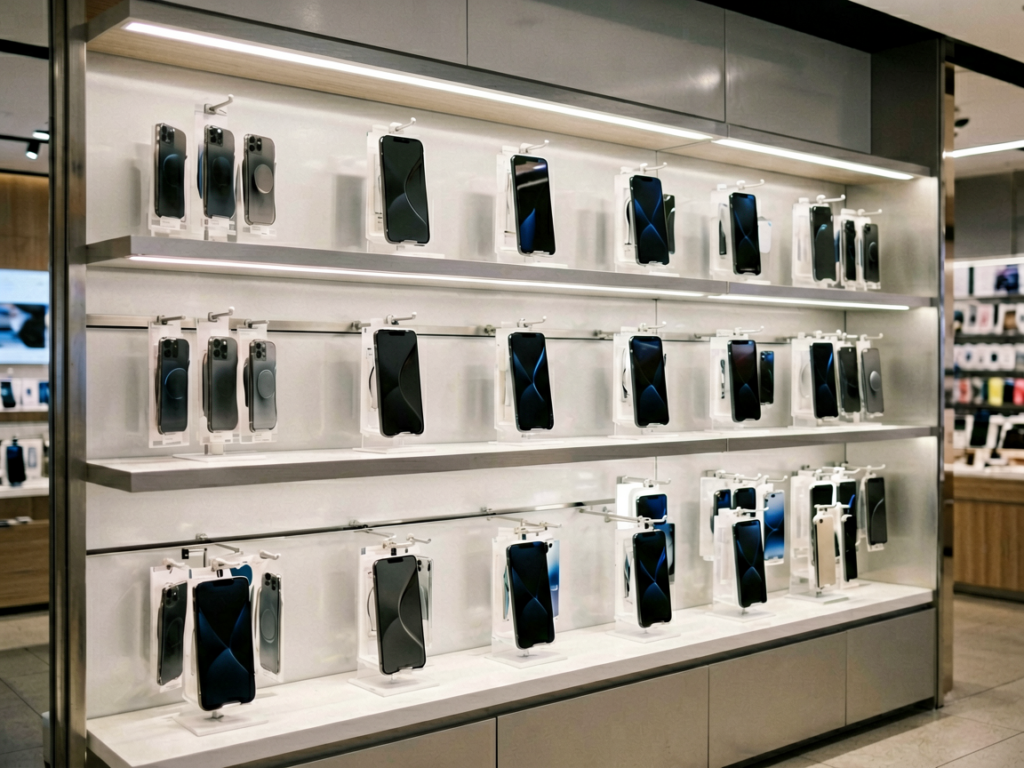 pf electronics phone wall