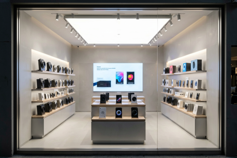 pf electronics window