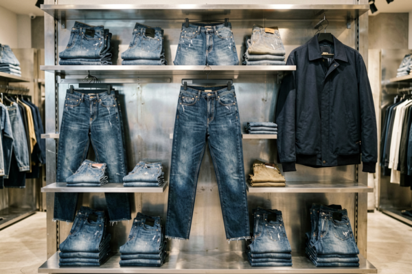 pf fashion denim wall