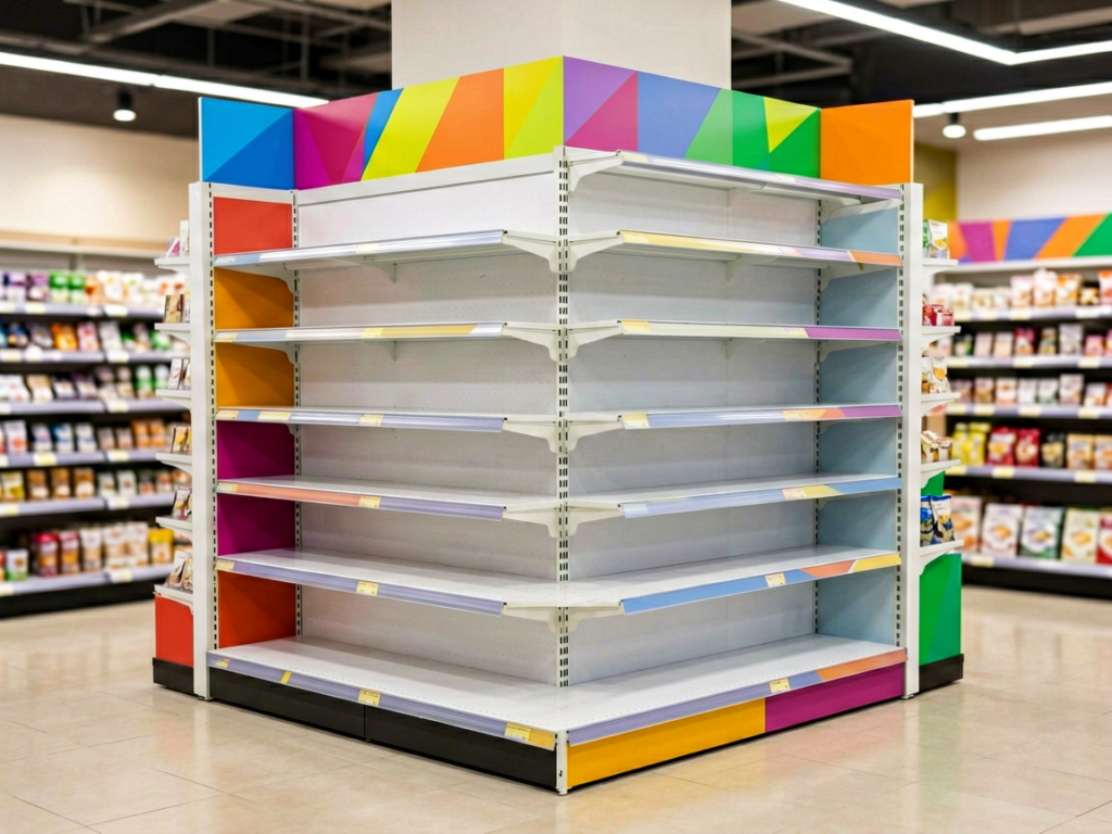 pf supermarket promotional endcap